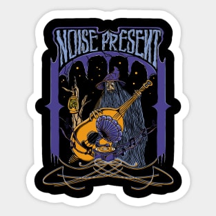 Noise Present Sticker